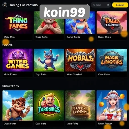 Pilihan Game Populer di Koin99 yang Patut Dicoba